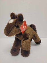 Load image into Gallery viewer, 8&quot; Brown Horse Plushie

